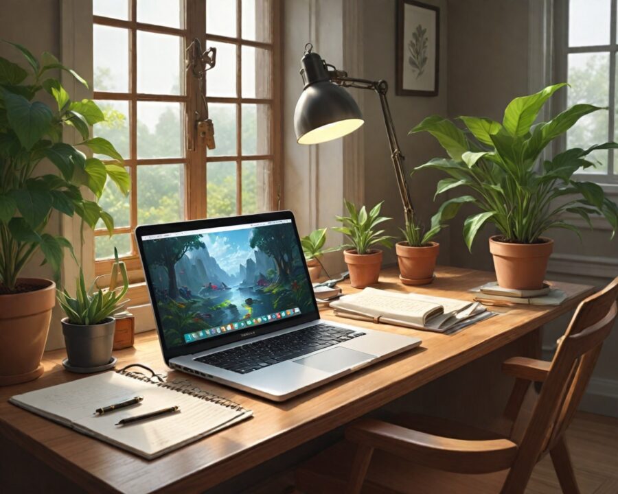 Como criar um home office organizado e produtivo