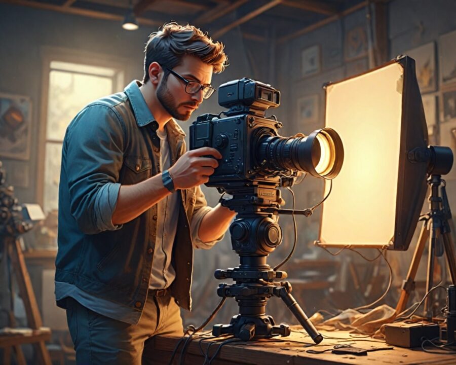 Como escolher a iluminação ideal para vídeos profissionais