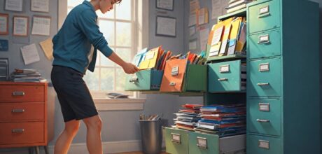 Como usar pastas organizadoras para otimizar sua rotina