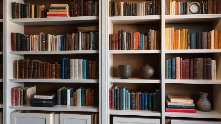 Organização de Livros: Estante Bonita e Funcional
